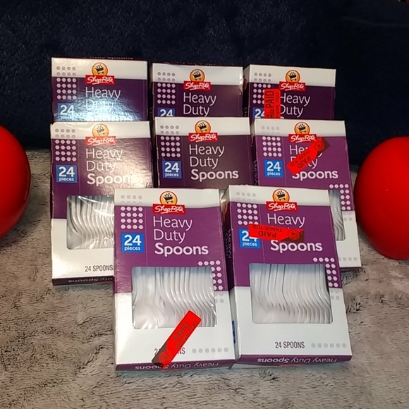 Shoprite heavy duty spoons Other Nib Shoprite 8 Boxes Heavy Spoons
